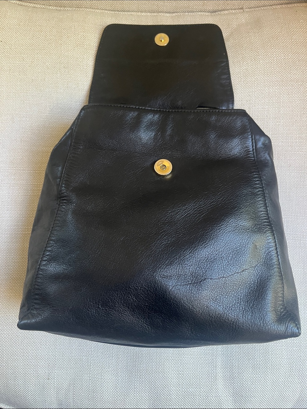 Jil Sander Black Leather Shoulder Bag Vintage - Picture 9 of 14
